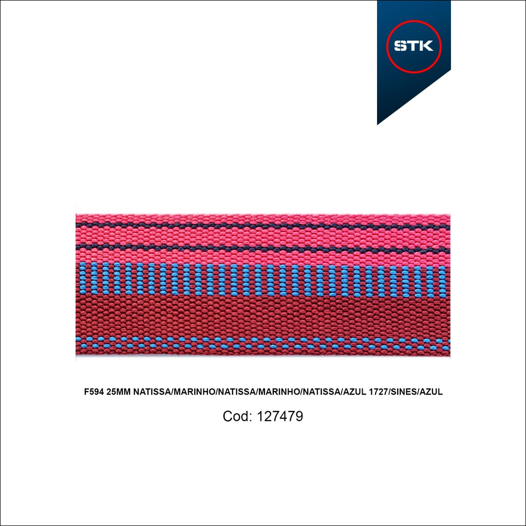 FITA 594 25MM NATISSA / MARINHO / NATISSA / 